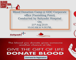 Blood donation camp - 1